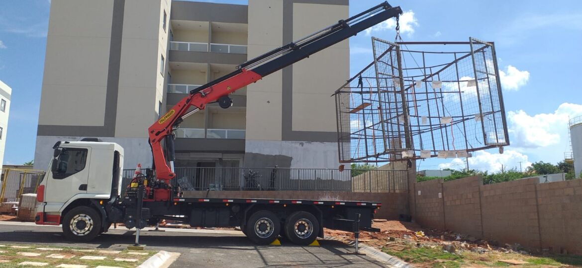 Içamento/Movimentação de ferragens em MRV de Marília/SP utilizando MD 45007